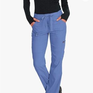 NWT Koi lite 721 Women’s Peace Scrub Pants/True Ceil/ Med Regular